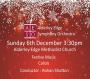 Christmas Concert 6 December Christmas Concert 6 December